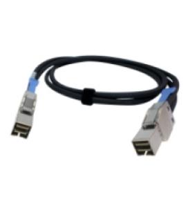 Cable mini sas qnap 0.5m - macho - macho - negro