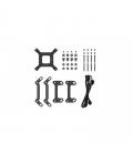 Kit refrigeracion liquida deepcool lm240 led rgb 2x 120mm negro