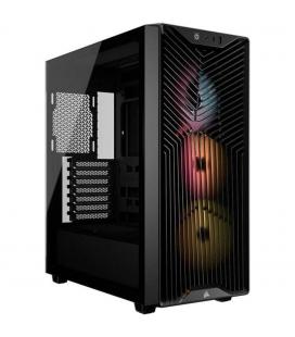 Caja ordenador gaming corsair 3200d rs argb atx cristal templado negra