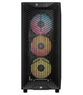 Caja ordenador gaming corsair 3200d rs argb atx cristal templado smoke