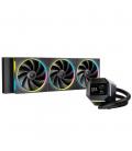 Kit refrigeracion liquida deepcool lm360 led rgb 3x 120mm negro