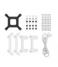 Kit refrigeracion liquida deepcool lq360 ultra argb 3x 120mm blanco