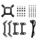 Kit refrigeracion liquida deepcool mystique 240 display 2.8 pulgadas 2x 120mm negro
