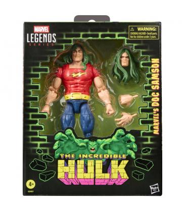 Figura hasbro marvel legends series the incredible hulk marvel's doc samson