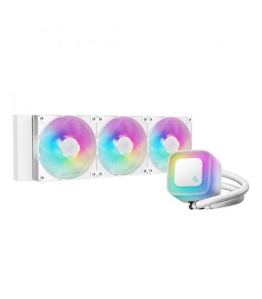 Kit refrigeracion liquida deepcool le360 v2 argb 3x 120mm blanco