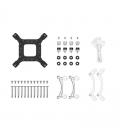 Kit refrigeracion liquida deepcool le360 v2 argb 3x 120mm blanco