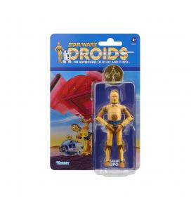 Figura hasbro star wars droids the adventures ofr2 - d2 and c - 3po