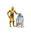 Figura hasbro star wars droids the adventures ofr2 - d2 and c - 3po