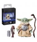 Figura hasbro star wars the black collection the mandalorian & grogu - grogu
