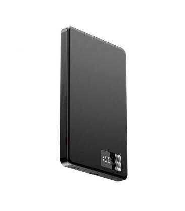 Gembird powerbank magnética lcd wir 15w 5000mah