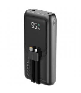 Gembird powerbank con cables 20w 20000 mah