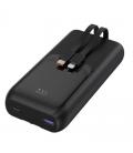 Gembird powerbank con cables 20w 20000 mah