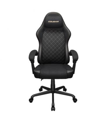 COUGAR CGR-FXF-GLB Silla para videojuegos universal Asiento acolchado Negro, Oro