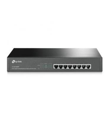 TP-Link TL-SG1008MP switch No administrado Gigabit Ethernet (10/100/1000) Energía sobre Ethernet (PoE) Negro