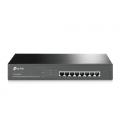 TP-Link TL-SG1008MP switch No administrado Gigabit Ethernet (10/100/1000) Energía sobre Ethernet (PoE) Negro