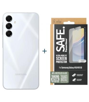 Samsung galaxy a16 128gb 4gb gray+ protector safe