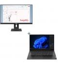 Lenovo v15 i3 8gb 512 w11 15"+monitor 24"