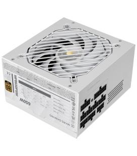 Fuente de alimentación mars gaming mpb650psi/ 650w/ ventilador 12cm/ 80 plus gold/ blanca