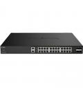Switch gestionable d-link dxs-1250-28yp/e 24 puertos/ rj-45 10gbps/ sfp/ poe