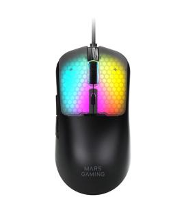 Ratón gaming mars gaming mm-viper/ hasta 12800 dpi