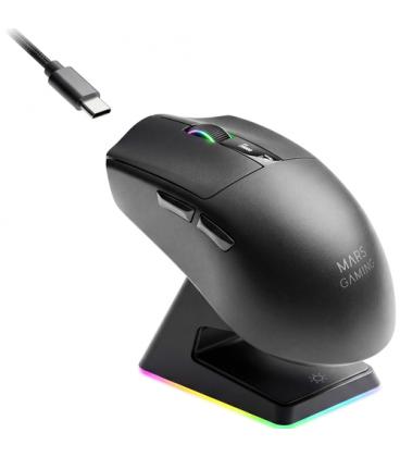 Ratón gaming mars gaming mmw-elite/ batería recargable/ hasta 20000 dpi