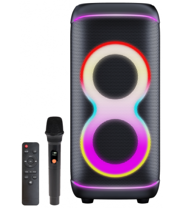 ALTAVOZ DE FIESTA DENVER BPS-370 BLUETOOTH CON 100W DE POTENCIA