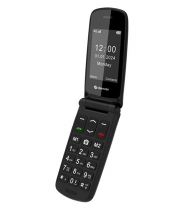 TELEFONO FLIP DENVER 4G ESPECIALMENTE PARA MAYORES