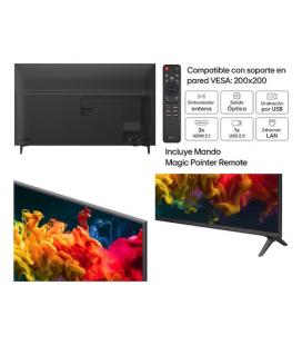 LG QNED evo AI MiniLED 43QNED81B6C.AEU Televisor 109,2 cm (43") 4K Ultra HD Smart TV Wifi Negro