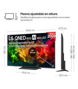 LG QNED 65QNED81B6A 165,1 cm (65") 4K Ultra HD Smart TV Wifi Negro