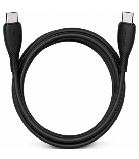 Cable usb 2.0 tipo-c vention trvbf/ usb tipo-c macho - usb tipo-c macho/ hasta 60w/ 480mbps/ 1m/ negro