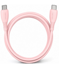 Cable usb 2.0 tipo-c vention trvpf/ usb tipo-c macho - usb tipo-c macho/ hasta 60w/ 480mbps/ 1m/ rosa