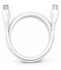Cable usb 2.0 tipo-c vention trvwf/ usb tipo-c macho - usb tipo-c macho/ hasta 60w/ 480mbps/ 1m/ blanco