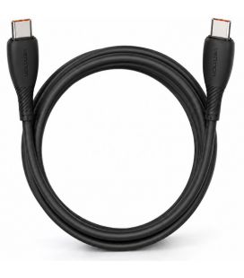 Cable usb 2.0 tipo-c vention trwbf/ usb tipo-c macho - usb tipo-c macho/ hasta 100w/ 480mbps/ 1m/ negro