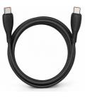 Cable usb 2.0 tipo-c vention trwbh/ usb tipo-c macho - usb tipo-c macho/ hasta 100w/ 480mbps/ 2m/ negro
