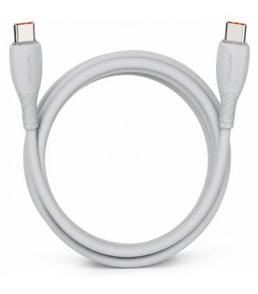 Cable usb 2.0 tipo-c vention trwhh/ usb tipo-c macho - usb tipo-c macho/ hasta 100w/ 480mbps/ 2m/ gris