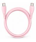 Cable usb 2.0 tipo-c vention trwpf/ usb tipo-c macho - usb tipo-c macho/ hasta 100w/ 480mbps/ 1m/ rosa