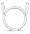 Cable usb 2.0 tipo-c vention trwwh/ usb tipo-c macho - usb tipo-c macho/ hasta 100w/ 480mbps/ 2m/ blanco
