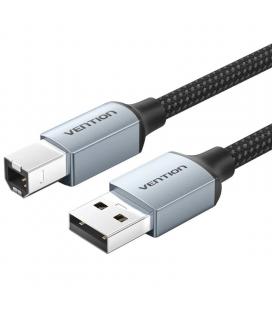 Cable usb 2.0 impresora vention ctthl/ usb tipo-b macho - usb macho/ 480mbps/ 10m/ gris