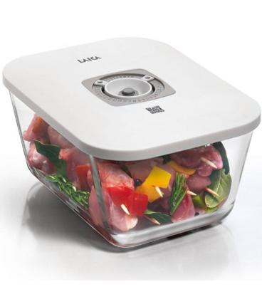 Recipiente de cristal laica vt33070/ con funcion al vacio/ capacidad 2.7l