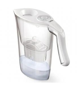 Pack jarra filtrante laica carmen tosca/ 2.3l/ blanca/ jarra + 1 filtro bi-flux