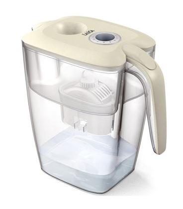 Pack jarra filtrante laica big roma/ 3.7l/ azul/ jarra + 1 filtro bi-flux