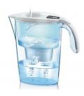 Pack jarra filtrante laica stream alkawater/ 2.3l/ blanca/ jarra + 1 filtro alkawater