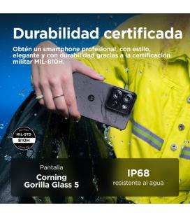 Motorola moto G75 5G 17,2 cm (6.78") Ranura híbrida Dual SIM Android 14 USB Tipo C 8 GB 256 GB 5000 mAh Gris