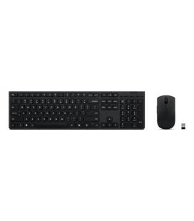 Lenovo 4X31R64357 teclado Ratón incluido Oficina RF Wireless + Bluetooth QWERTY Español Gris