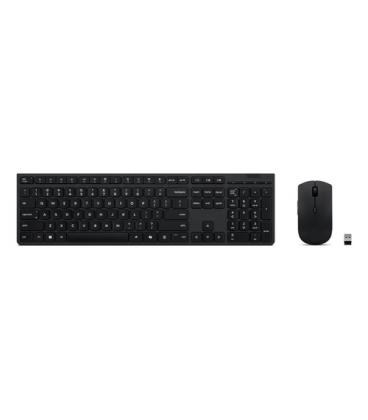 Lenovo 4X31R64357 teclado Ratón incluido Oficina RF Wireless + Bluetooth QWERTY Español Gris