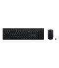 Lenovo 4X31R64357 teclado Ratón incluido Oficina RF Wireless + Bluetooth QWERTY Español Gris