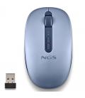 Ngs ratón inalámbrico 2.4ghz dual bt fogdual blue