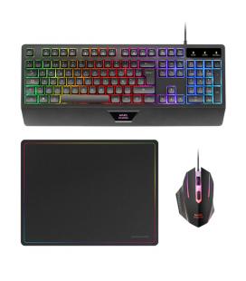 Kit mars gaming mcp124pt 3 en 1 negro portugues