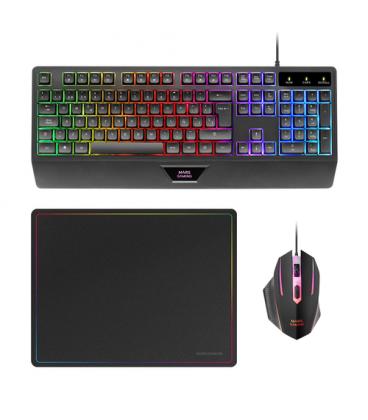 Kit mars gaming mcp124pt 3 en 1 negro portugues
