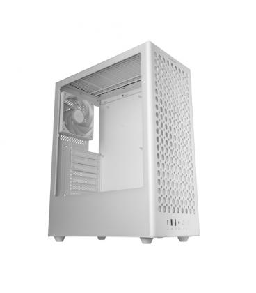 Caja ordenador mars gaming mc - t800 atx cristal templado blanca